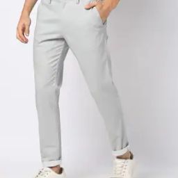 Men Regular Fit Flat-Front Chinos-picture-23