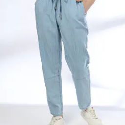 Women Heavily Washed Relaxed Jeans-image-70