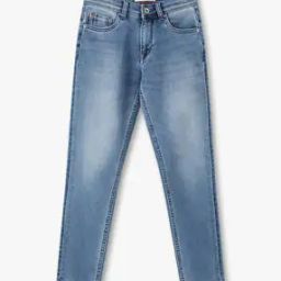 Boys Lightly Washed Regular Fit Jeans-image-59