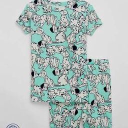 Dalmatian Print T-Shirt & Shorts Set-image-41