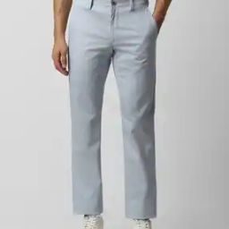 Men Patterned Slim Fit Flat-Front Trousers-image-33