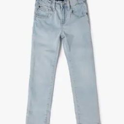Boys Lightly Washed Skinny Fit Jeans-picture-19