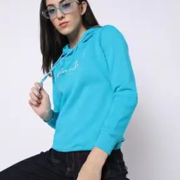Typographic Print Hoodie with Insert pockets-picture-42