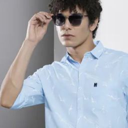 Printed Shirt with Patch Pocket-picture-18