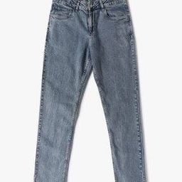 Boys Heavily Wash Straight Fit Jeans-picture-15