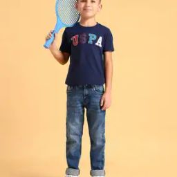 Boys Mid-Wash Regular Fit Jeans-picture-37