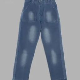 Boys Cloud Wash Regular Fit Jeans-image-19