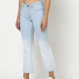 Women Ombre-Dyed Bootcut Jeans-image-50