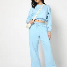 Women Regular Fit Wide-Leg Track Pants-image-36