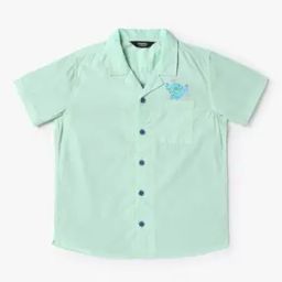 Boys Graphic Print Relaxed Fit Shirt-image-7