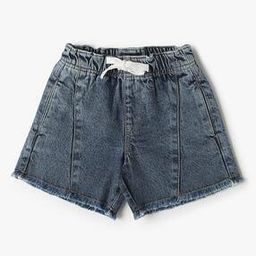 Girls Panelled Regular Fit Shorts-image-45