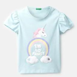 Graphic Print Round-Neck T-Shirt-picture-48