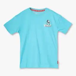 Boys Mickey Mouse Print Relaxed Fit Round-Neck T-Shirt-image-16