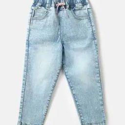 Heavily Washed Balloon Fit Jeans-image-59