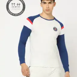 Men PSG Regular Fit Colourblock Full Sleeve T-Shirt-image-39