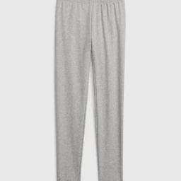 gap kids Ribbed Leggings with Elasticated Waist-picture-5