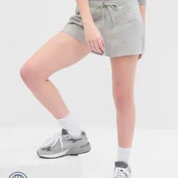 Brand Print Shorts with Drawstring Waist-picture-50