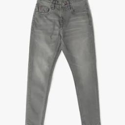 Boys Mid-Wash Skinny Fit Jeans-image-77