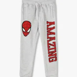 Boys Spider Man Print Joggers-image-23