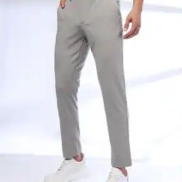 Men Banswara US Polo Cropped Fit Flat-Front Chinos-image-31