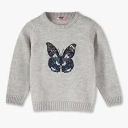 kg frendz Girls Heathered Regular Fit Sweater-picture-12