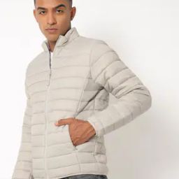 Quilted Zip-Front Jacket with Insert Pockets-picture-10