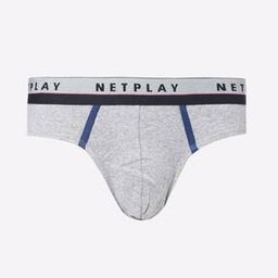 Heathered Panelled Briefs-image-78