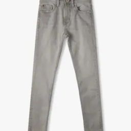 Boys Light-Wash Skinny Fit Jeans-48