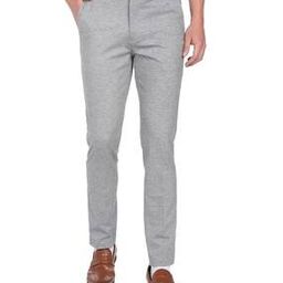 Hudson Heathered Tailored Fit Flat-Front Trousers-image-40