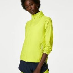 Women Regular Fit Hooded Running Jacket-picture-1