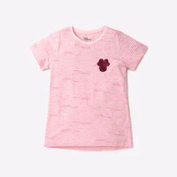Minnie Mouse Print Round-Neck T-Shirt-image-98