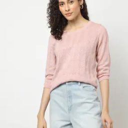 Knitted Round-Neck Pullover-picture-13