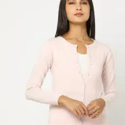 Ribbed Button-Down Cardigan-15
