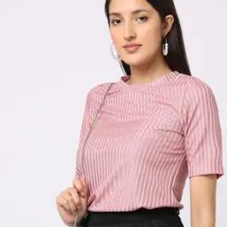 Self-Design Crew-Neck T-Shirt-image-40