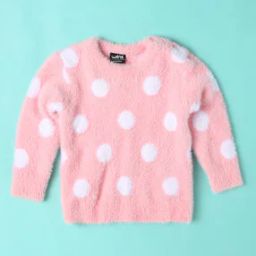 Polka-Dot Print Round-Neck Sweatshirt-picture-15