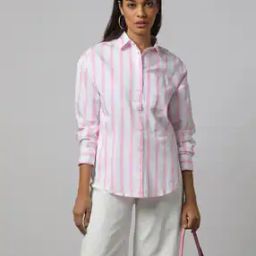 Striped Cotton Shirt-17