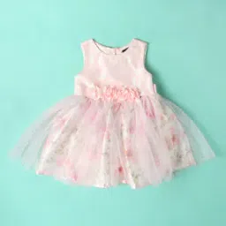 Fit & Flare Dress with Waist Tie-Up-picture-41