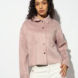 Solid Suede Shacket-picture-22
