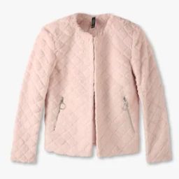 Girls Fury Quilted Front-Open Jacket-48