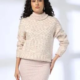 Women Turtleneck Pullover-image-24