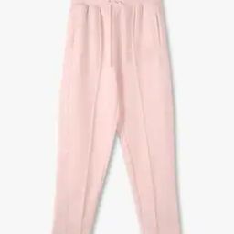 Girls Patterned Waffle Straight Track Pants-image-16