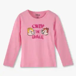 Girls Embroidered Regular Fit Round-Neck T-Shirt-picture-10