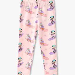 Girls Minnie Mouse Print Skinny Fit Leggings-image-92