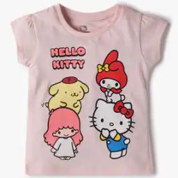 Girls TG Hello Kitty Regular Fit Round-Neck T-Shirt-image-53