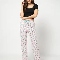 Women Printed Regular Fit Pyjamas-16
