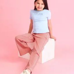 Girls Mid-Rise Relaxed Fit Jeans-image-4