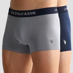 Men Pack of 2 Trunks with Elasticated Waistband-15