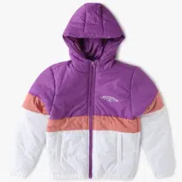 Colorblock Zip-Front Hoodie-image-54