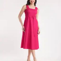 Women Fit & Flare Dress-image-7