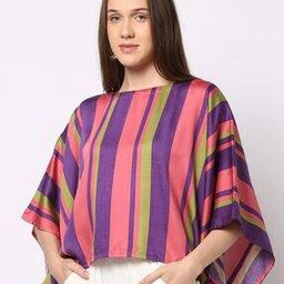 Modal Satin Kaftan Top-image-69